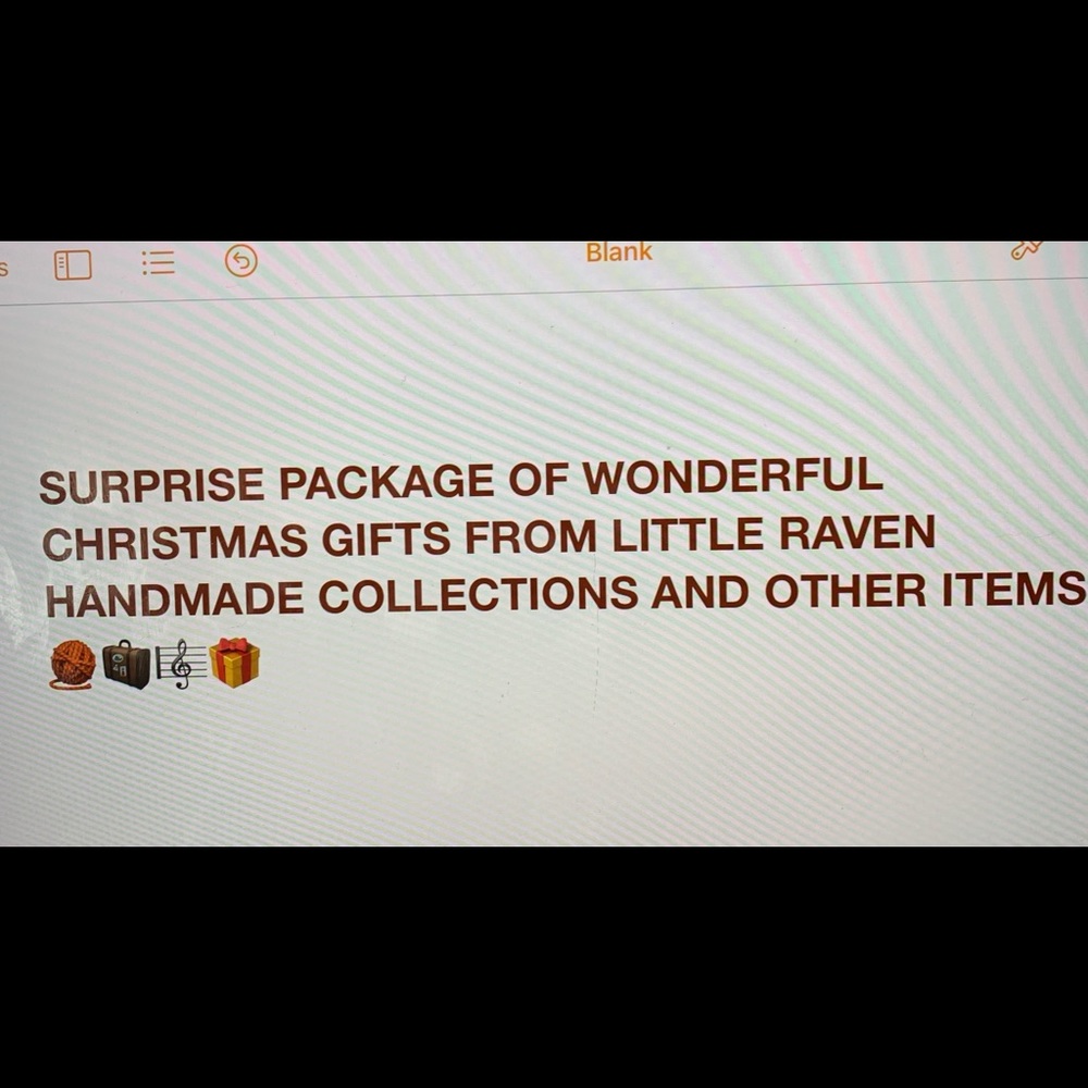 Surprise package of things from Little Raven